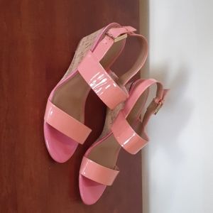 NWOB Calvin Klein Perla wedge sandals sz8